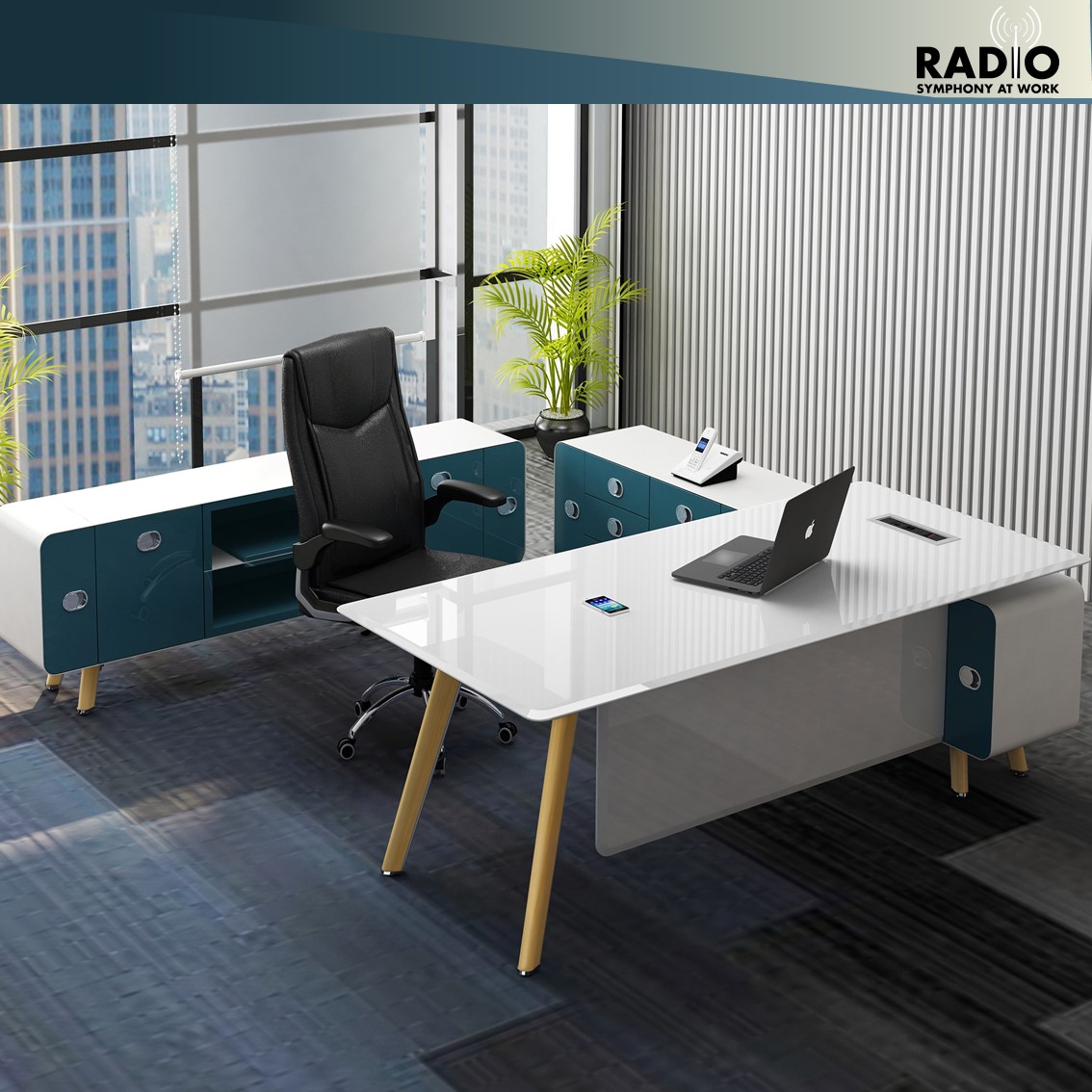 spacewood office table